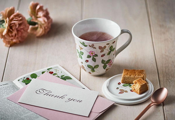 Deliver your gratitude through Wedgwood ありがとうの代わりにウェッジウッドを