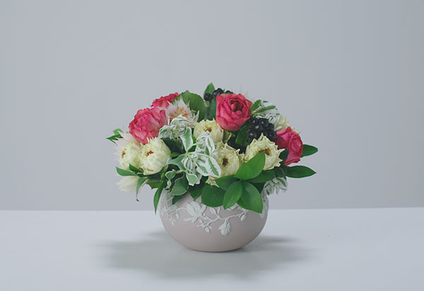 Art of Flowers　季節の花を自宅に飾り、生活にアートを